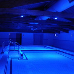 Sensory lighting - Blue LED - whole pool