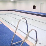 St Edmunds College refurb Pic 016 - During refurb - new tiles and pool filled